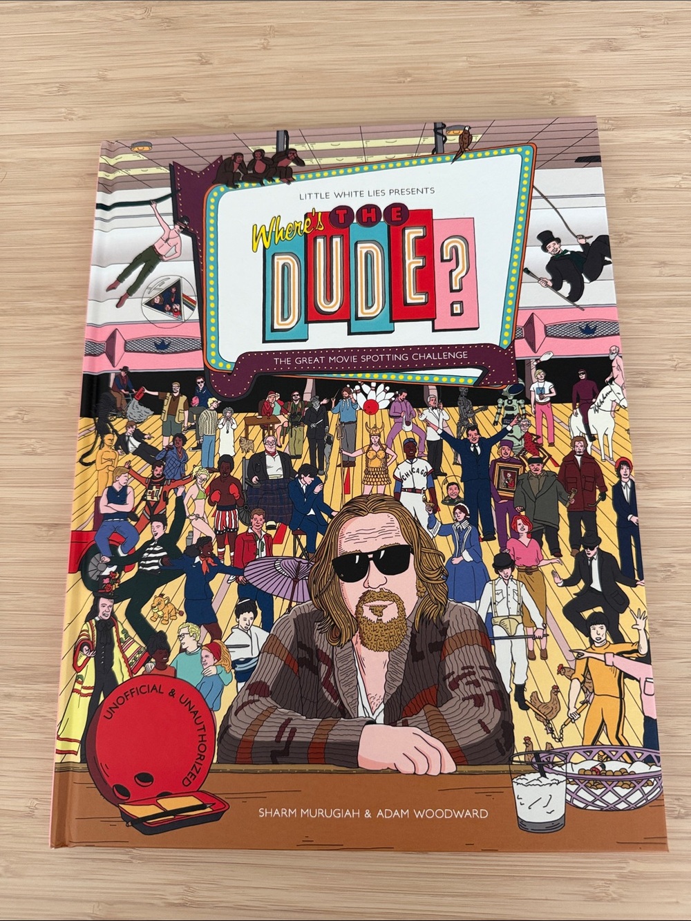 Where's The Dude? Illustrated Hardcover Book - Multicolor